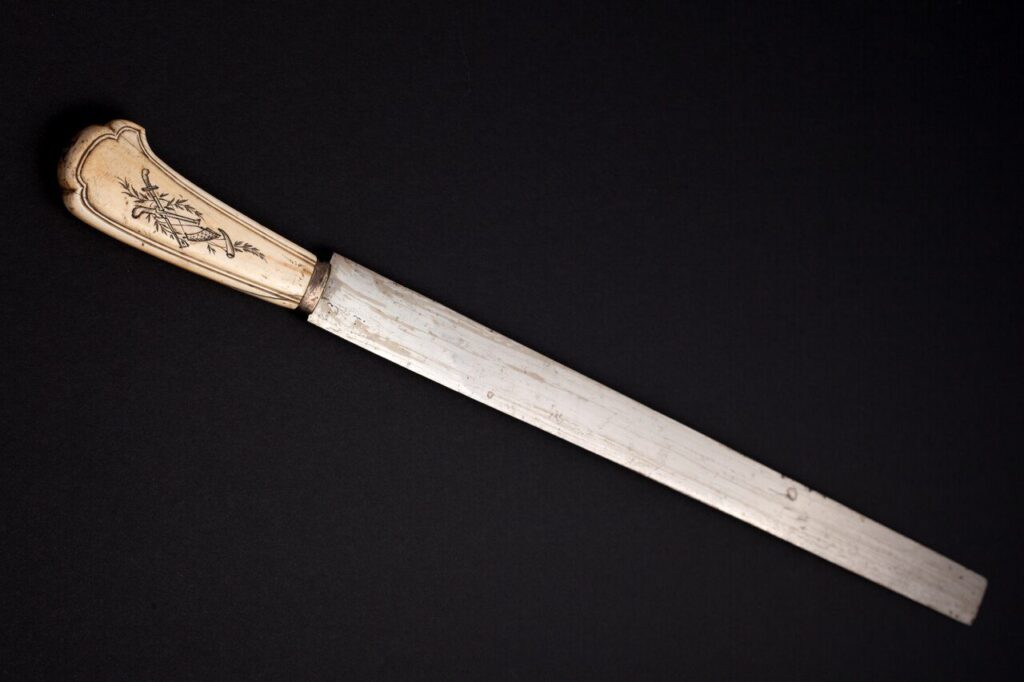 What is shechita? A traditional 18th-century chalaf, the flawlessly smooth knife used to perform it
